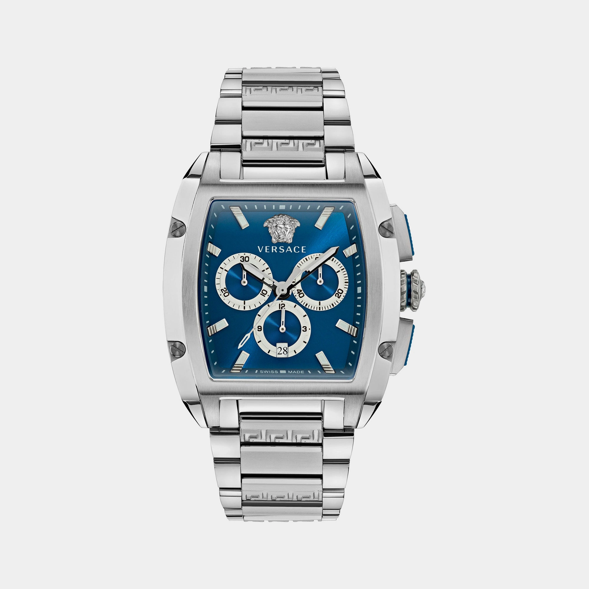 Men's Blue Chronograph Stainless Steel Watch VE6H00423