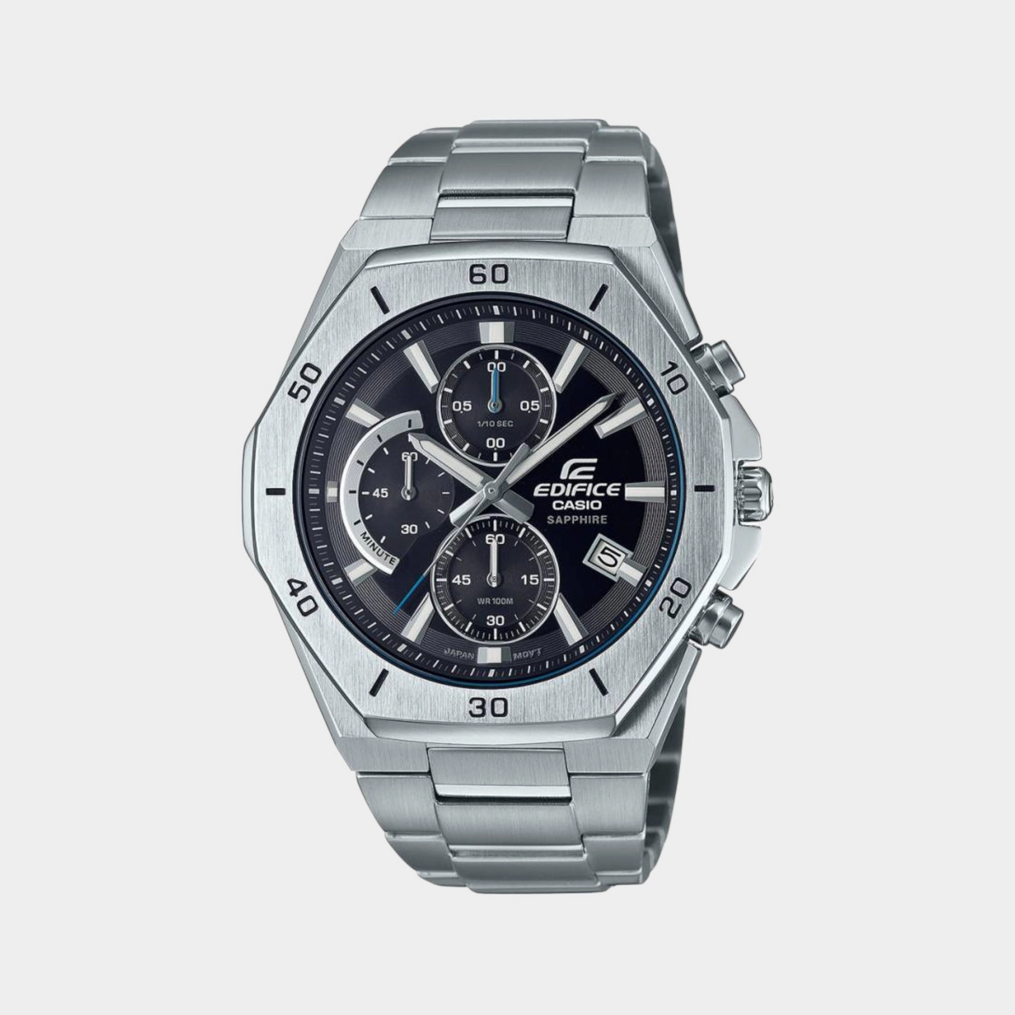 Men's Chronograph Stainless Steel Watch EX550 - EFB-680D-1AVUDF