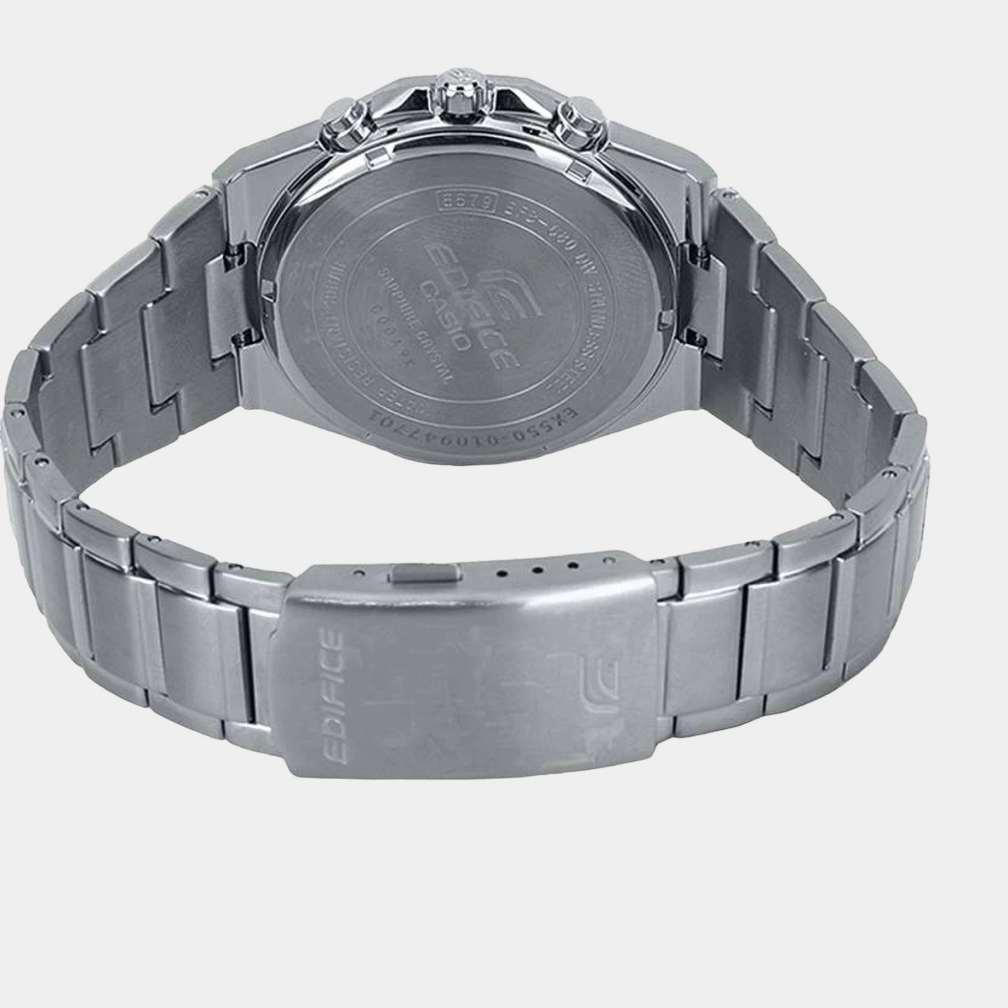 Men's Chronograph Stainless Steel Watch EX550 - EFB-680D-1AVUDF