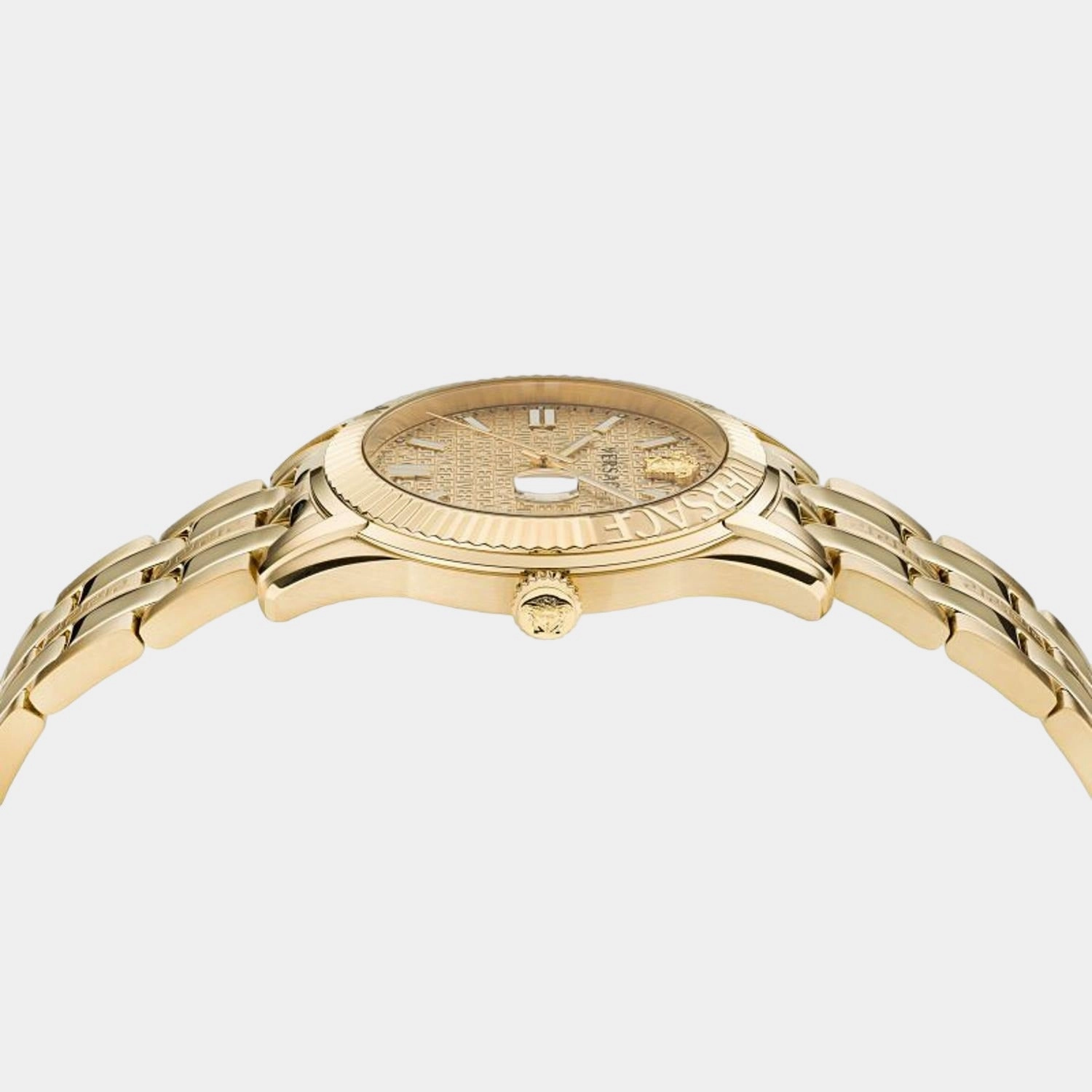 Men's Gold Analog Stainless Steel Watch VE3K00522