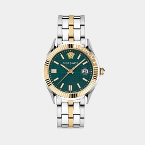 Men's Green Analog Stainless Steel Watch VE3K00422