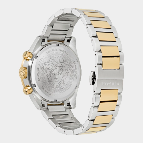 Men's Green Chronograph Stainless Steel Watch VE6K00423