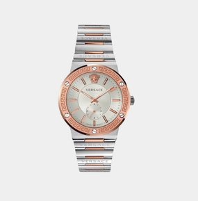 Men's Silver Analog Stainless Steel Watch VEVI00923