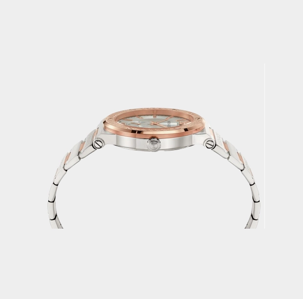 Men's Silver Analog Stainless Steel Watch VEVI00923