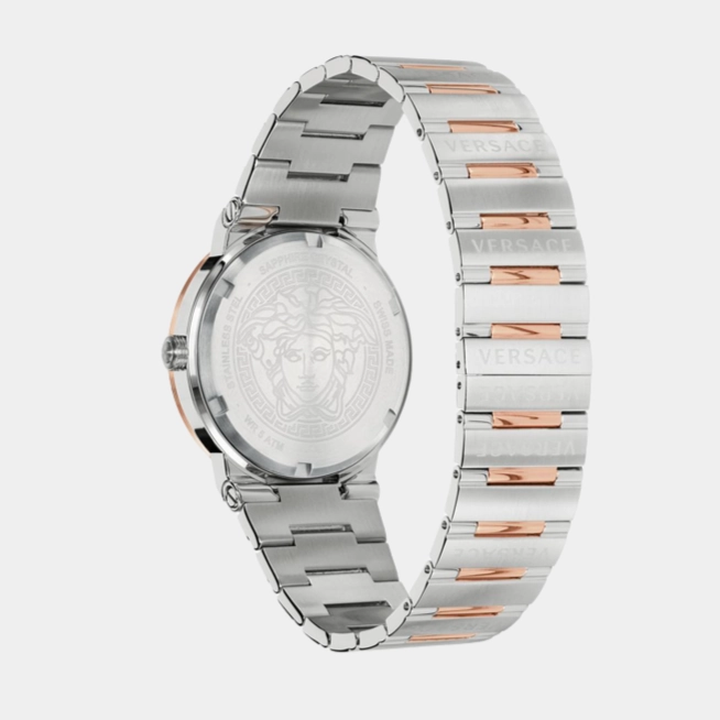Men's Silver Analog Stainless Steel Watch VEVI00923