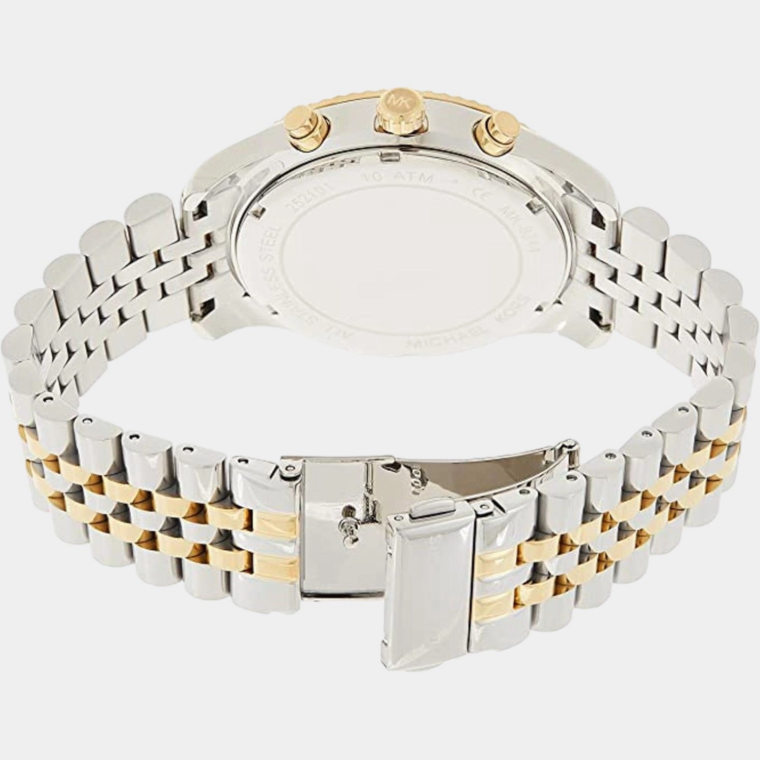 Men's Silver Stainless Steel Chronograph Watch MK8344