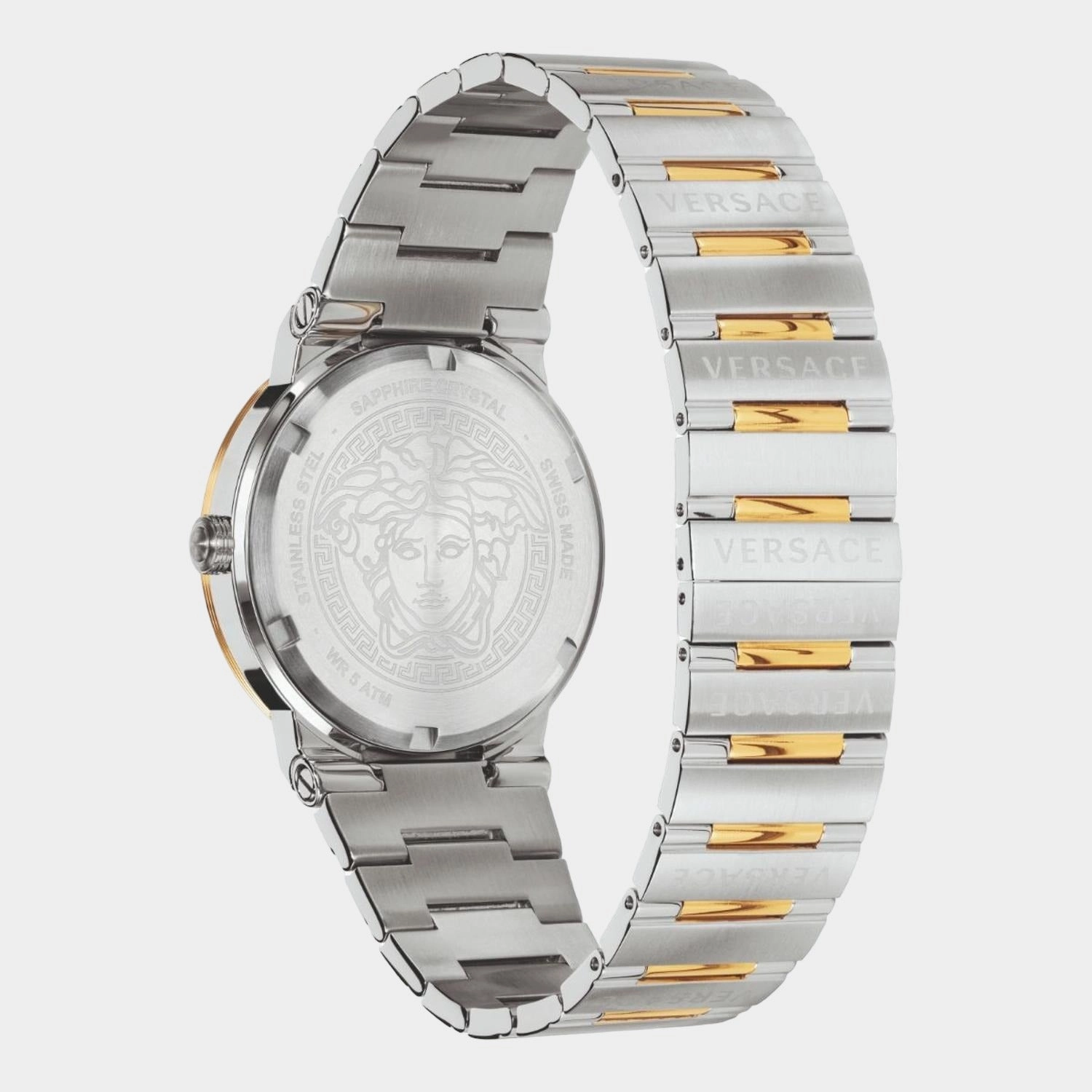 Men's White Analog Stainless Steel Watch VEVI00320