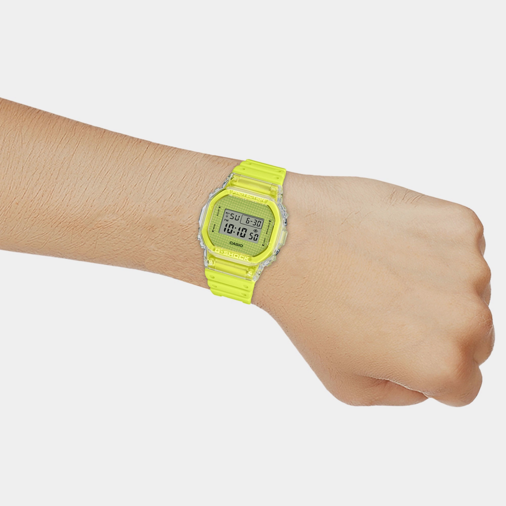 Men's Yellow Digital Resin Watch G1360 - DW-5600GL-9DR