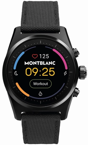 Montblanc Watch Summit Lite Aluminium Black Smartwatch D