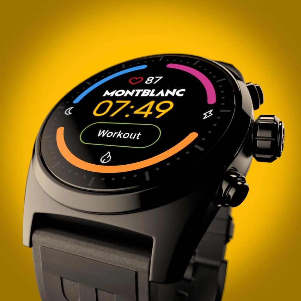 Montblanc Watch Summit Lite Aluminium Black Smartwatch D