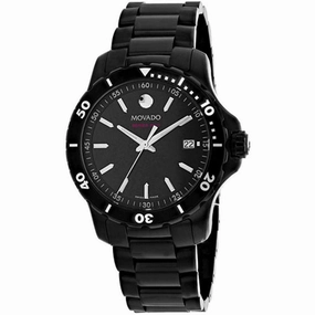 Movado Men's Watch - Series 800 Black Dial Stainless Steel Bracelet | 2600143