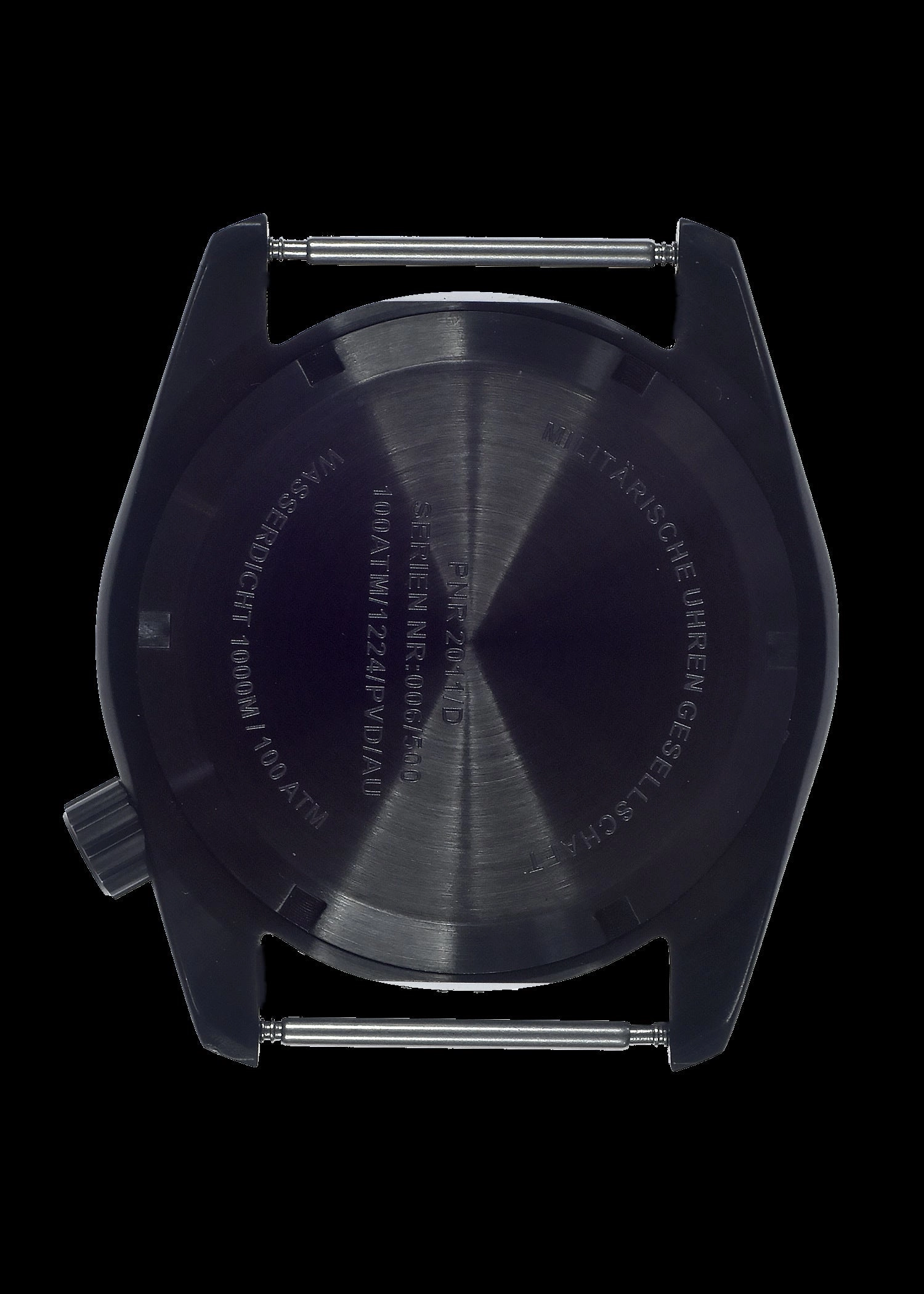 MWC "Depthmaster" Military Divers Watch C 100ATM / 3,280ft / 1000m Water Resistant, PVD Stainless Steel Case with Helium Valve (Quartz)