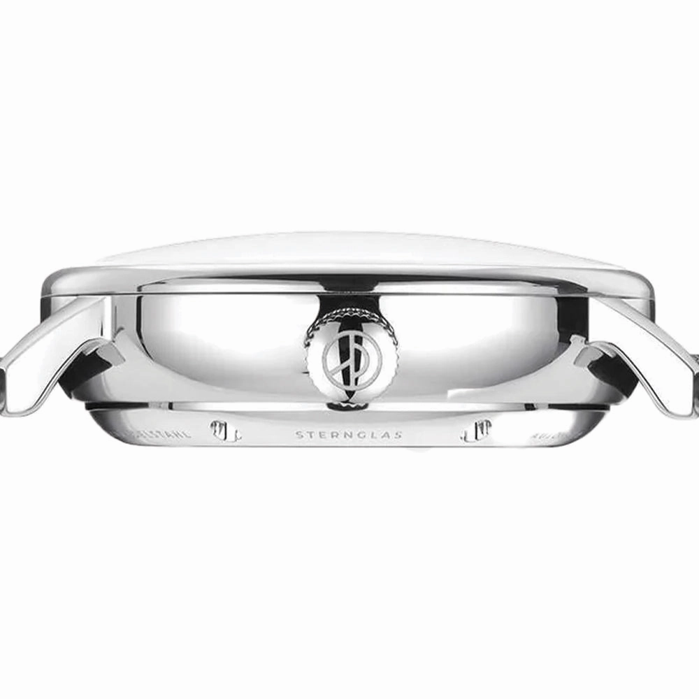 Naos Automatic 38mm - Black on Milanaise bracelet
