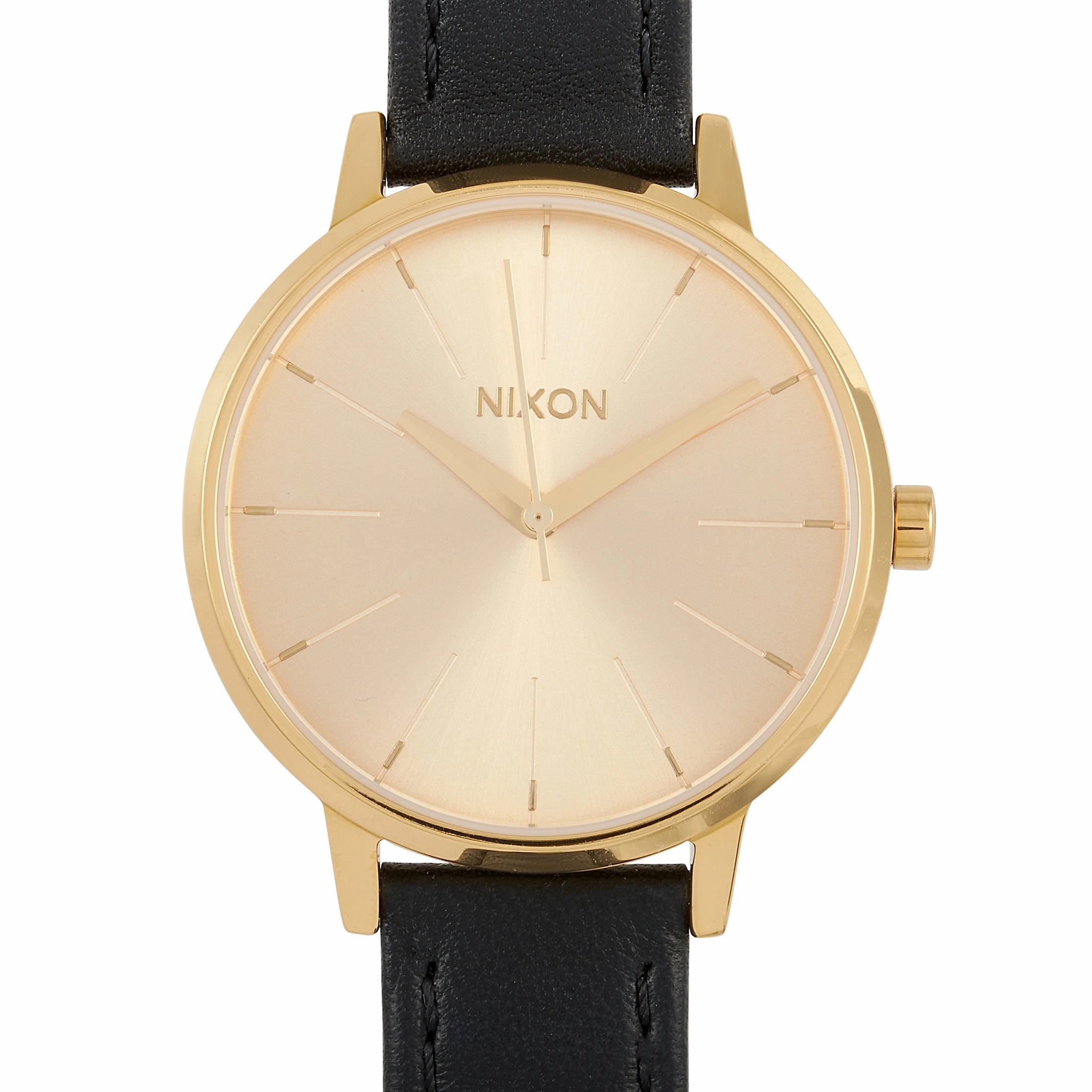 Nixon Kensignton Leather 37 mm Stainless Steel Watch A108 501