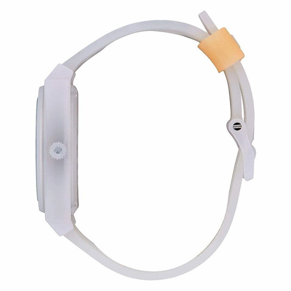 Nixon Women's Quartz Watch - Time Teller White Dial Rubber Strap | A1193172