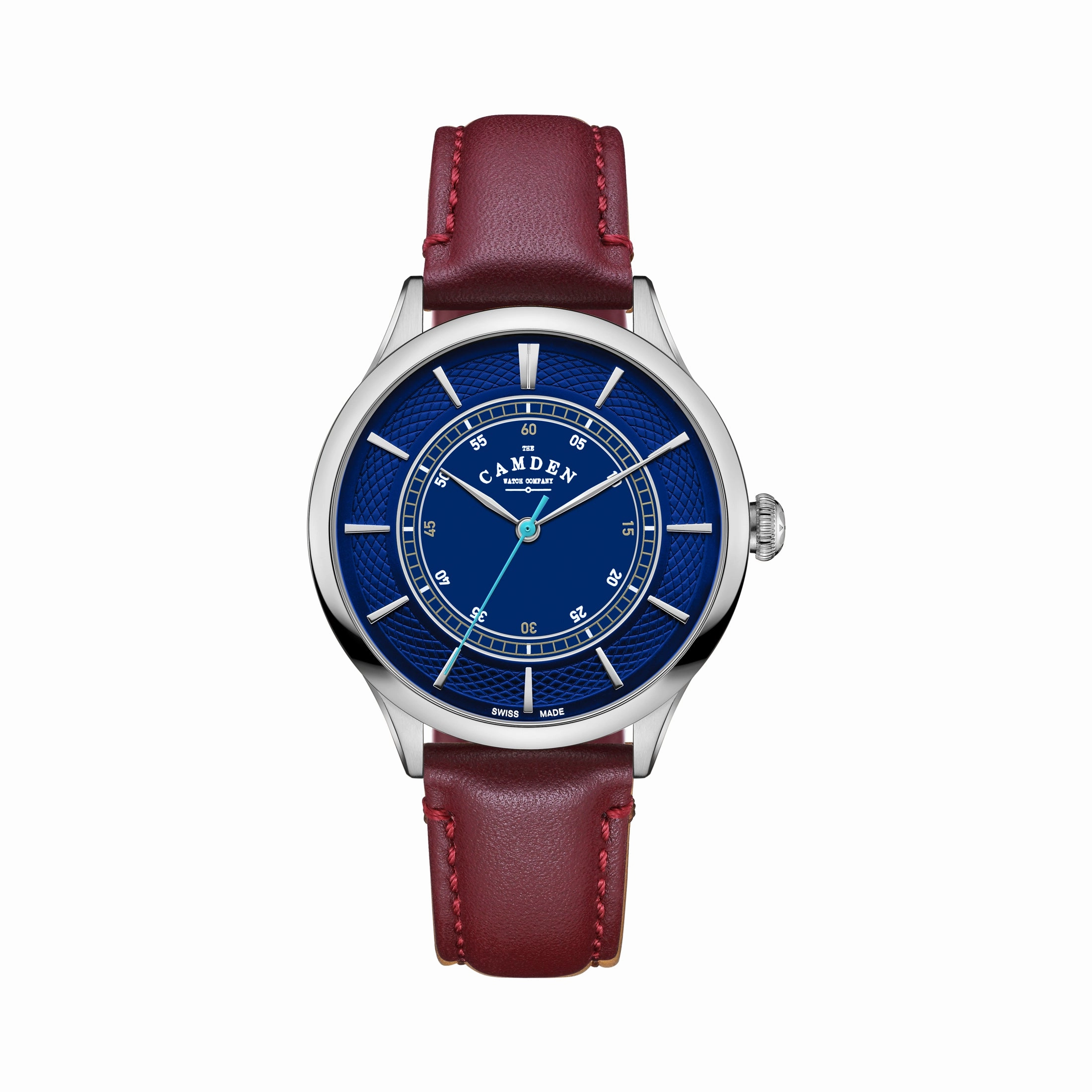 No.274 Steel, navy and oxblood