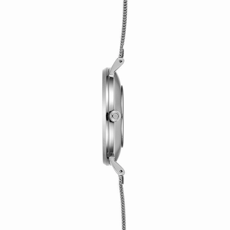 Obaku Mosaik Steel White 37mm Watch - V268LXCWMC