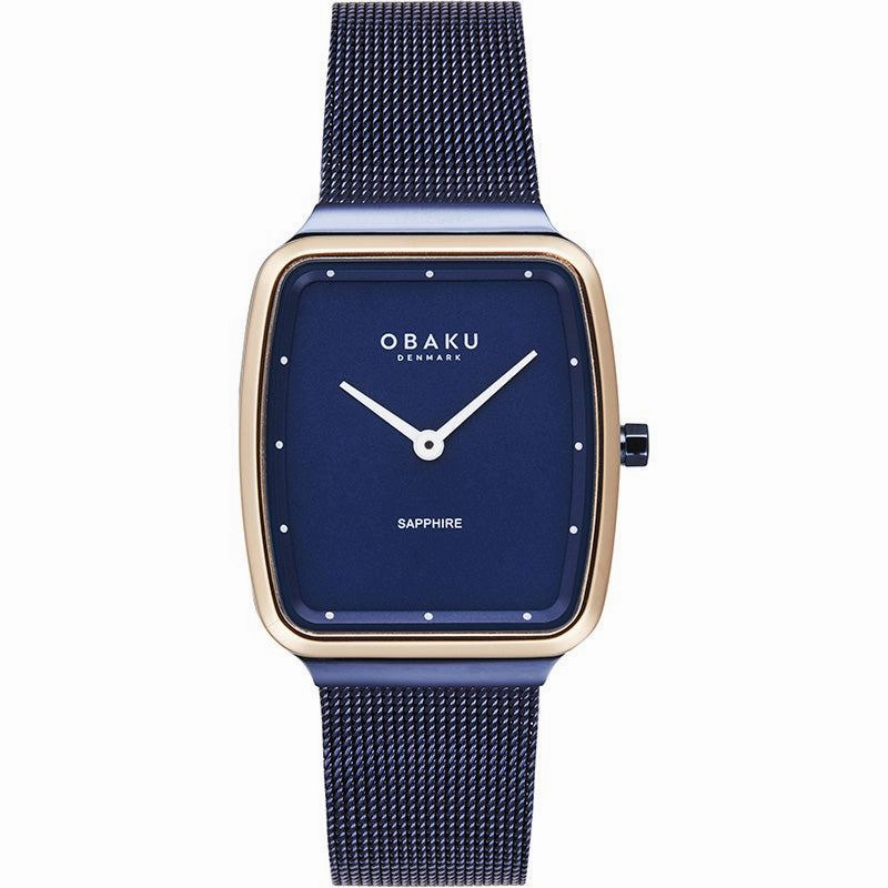 Obaku Tern Lille Ocean Blue 27mm Watch - V267LXSLML