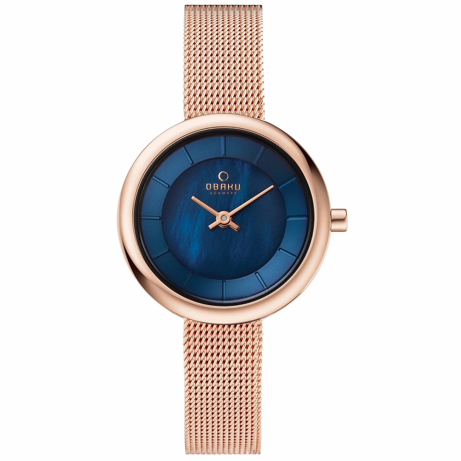 Obaku Women's Stille Blue Dial Watch