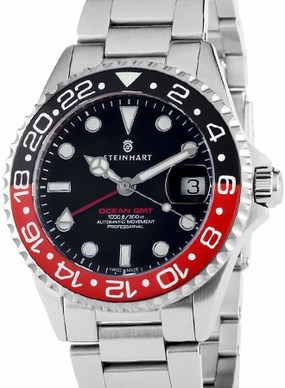 Ocean 39 GMT Black/Red Ceramic