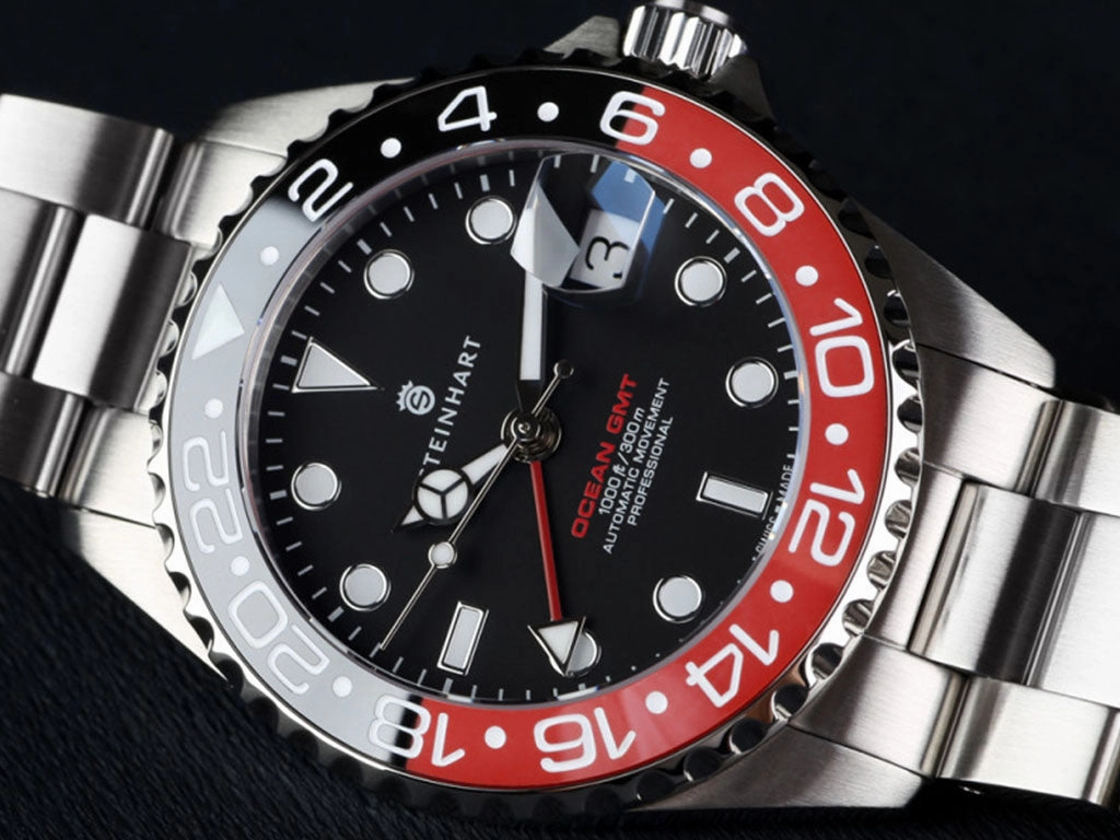 Ocean 39 GMT Black/Red Ceramic