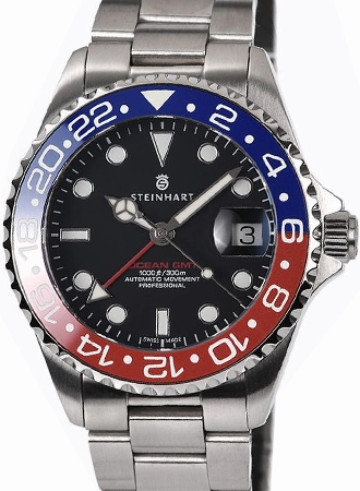 Ocean 39 GMT Blue/Red Ceramic
