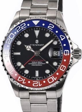Ocean 39 GMT Blue/Red Ceramic