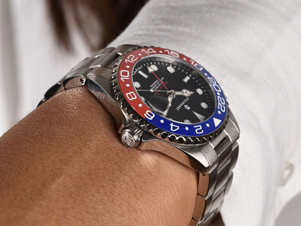 Ocean 39 GMT Blue/Red Ceramic