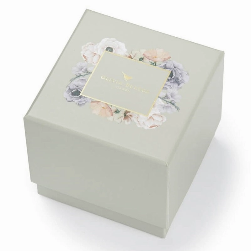 Olivia Burton Bee Ultra Slim Silver Ladies Watch 24000021
