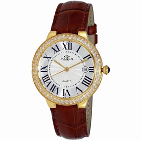 Oniss Women's Watch - Amor Blue Dial Plated Stainless Steel Bracelet | ON1111-LRGBU