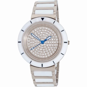 Oniss Women's Watch - Toulon Silver Dial Plated Stainless Steel Bracelet | ON7260