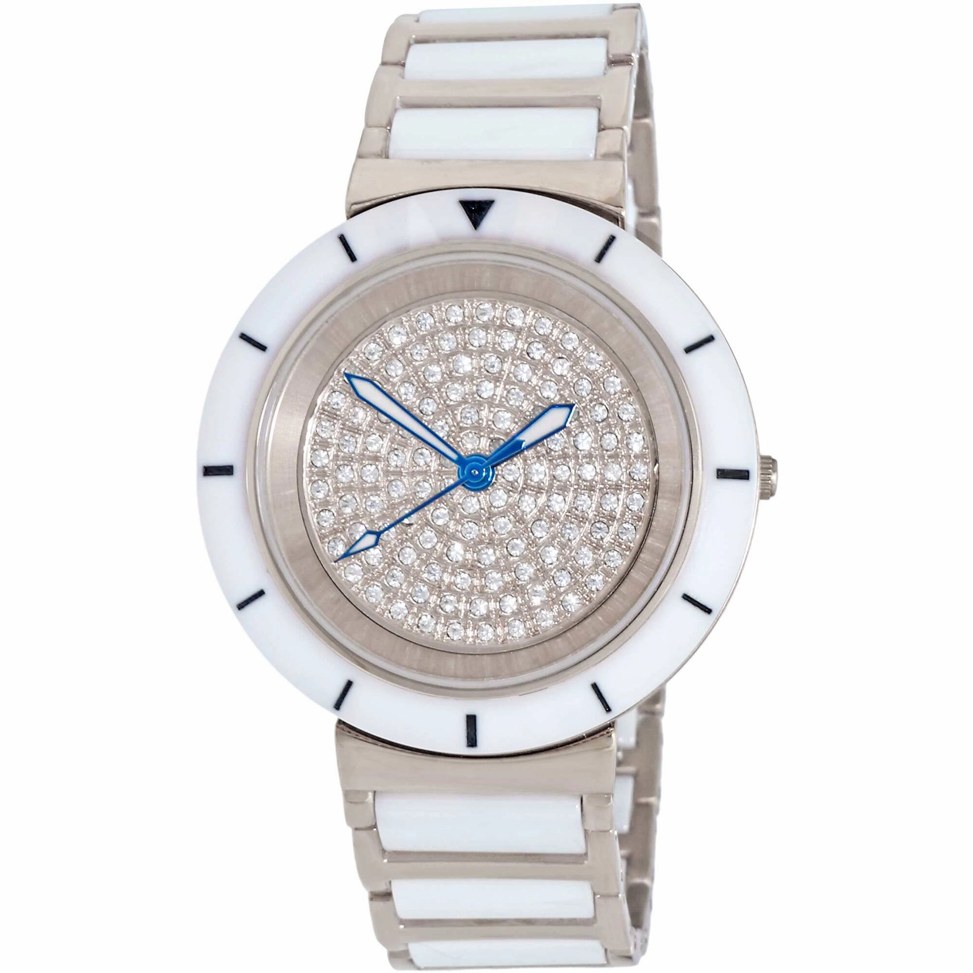 Oniss Women's Watch - Toulon Silver Dial Plated Stainless Steel Bracelet | ON7260