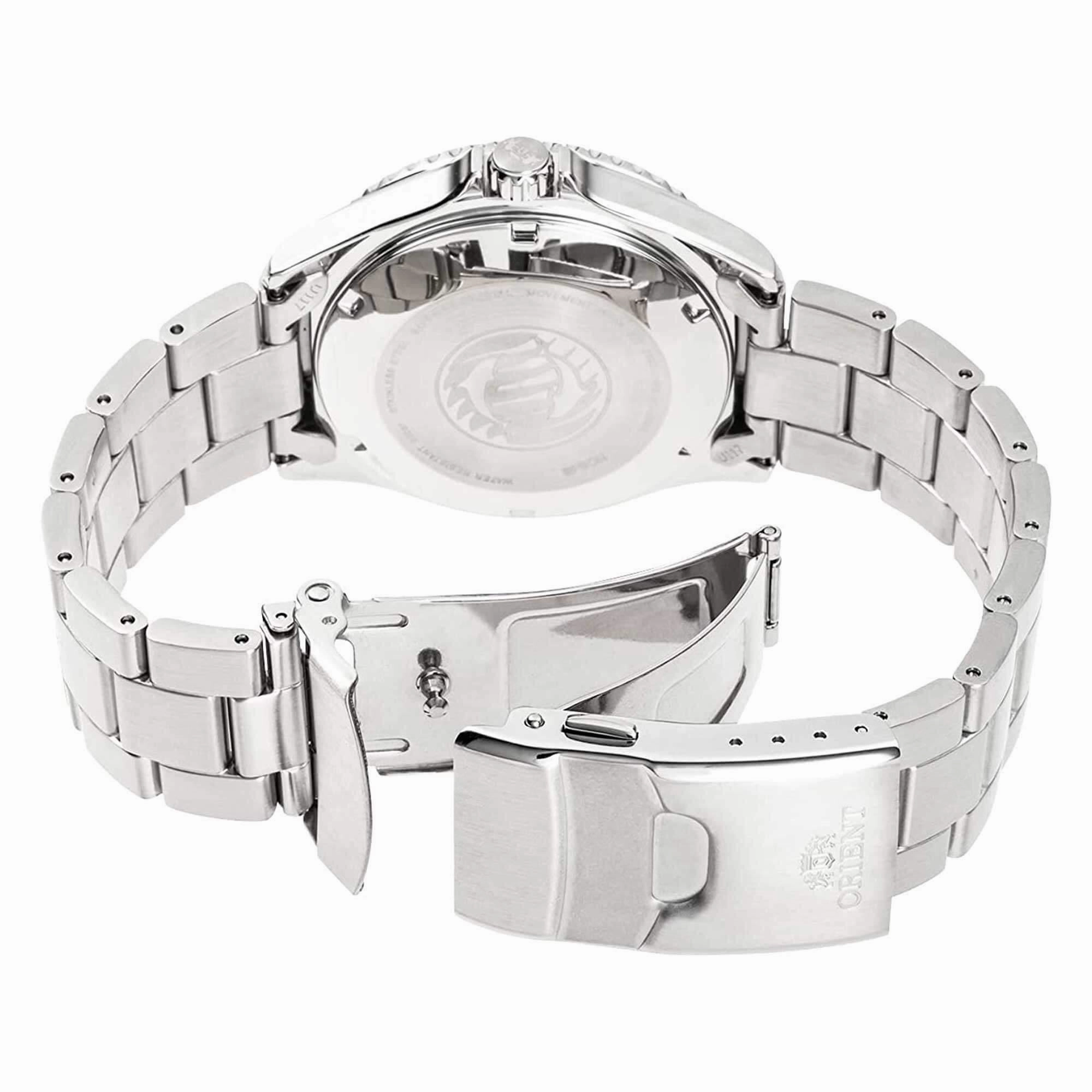 Orient Men's Automatic Watch - Kamasu II Brown Dial Silver Tone Case | RA-AA0814R19B