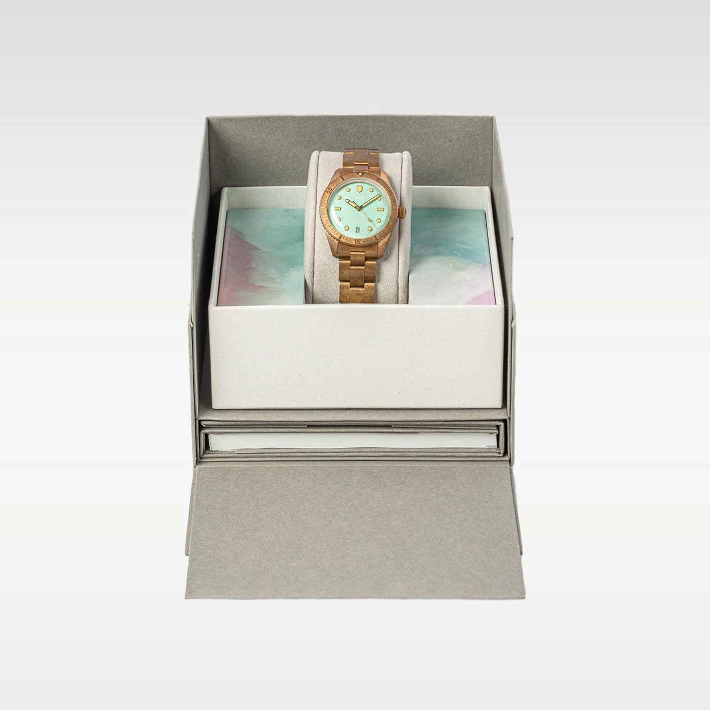 Oris 15 Divers Sixty Five Cotton Candy 01 733 7771 3157