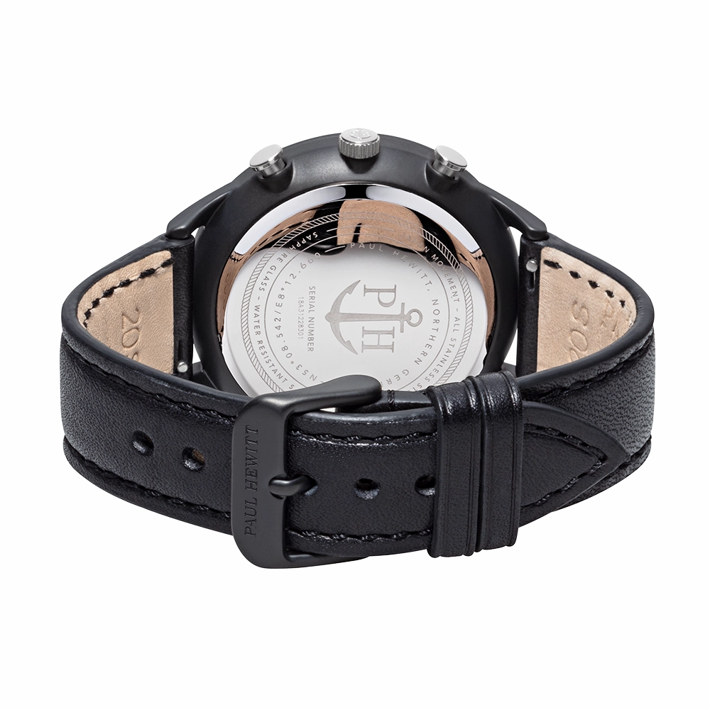 Paul Hewitt Chrono Black Sunray Watch