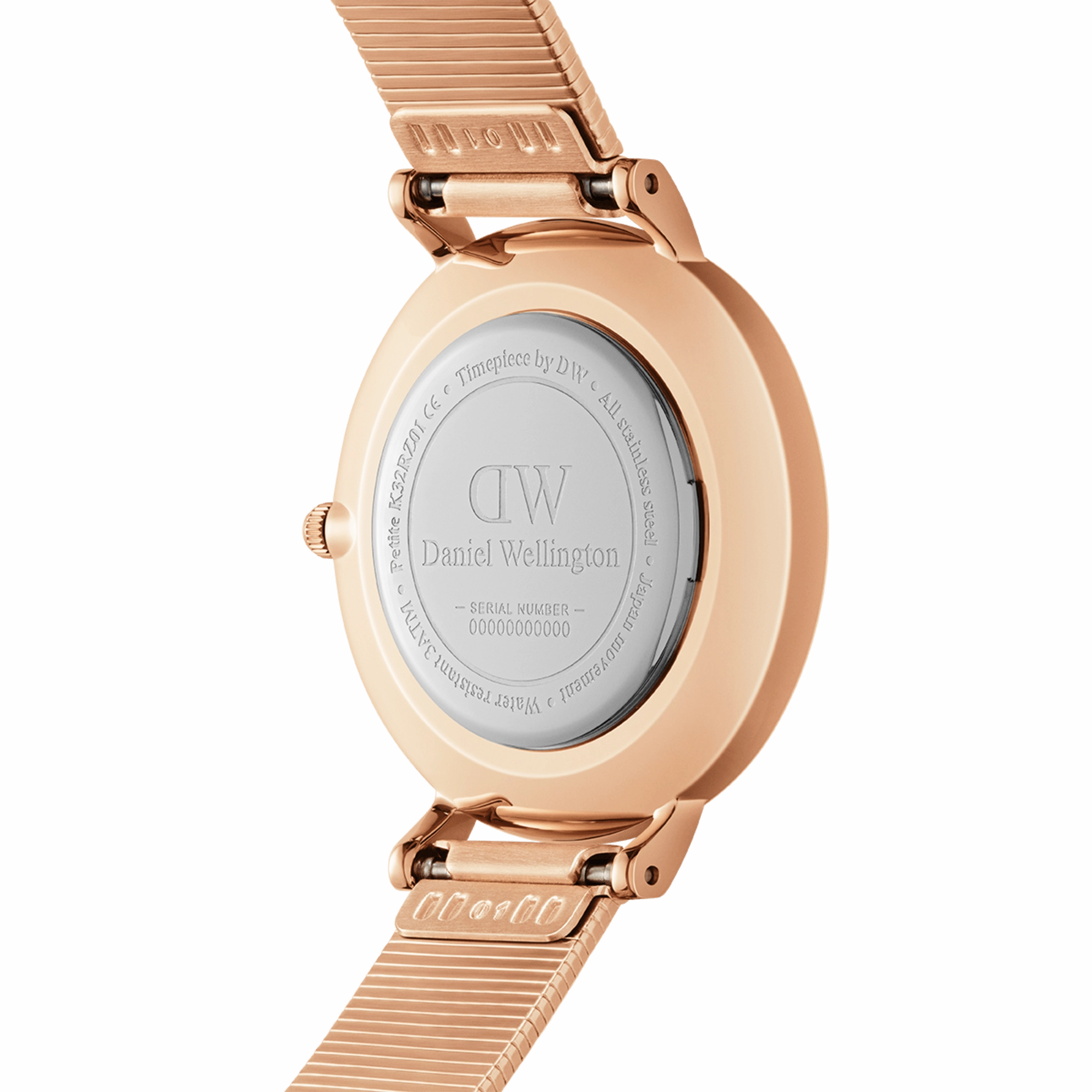 Petite Lumine Pressed Piano Rose Gold