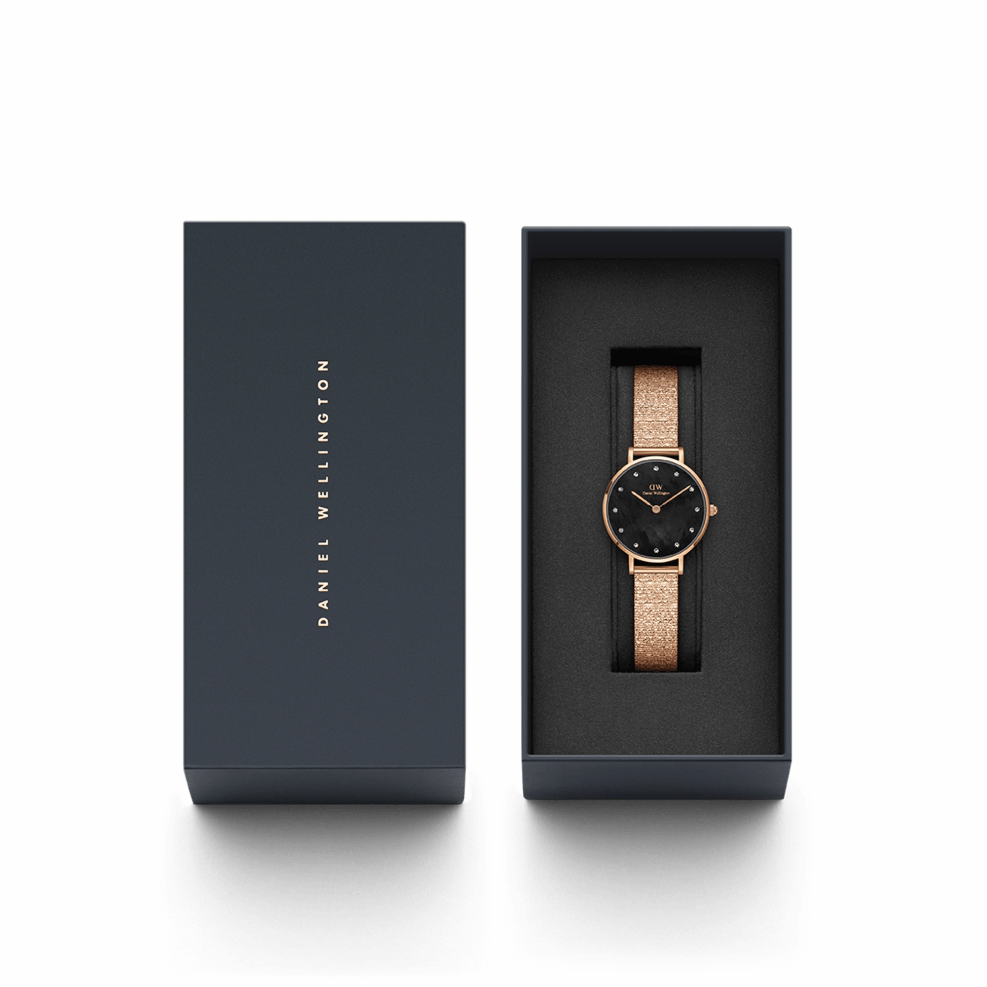 Petite Lumine Pressed Piano Rose Gold