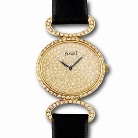 Piaget Classique Ref. 9802 18k Gold Diamond Ladies Watch
