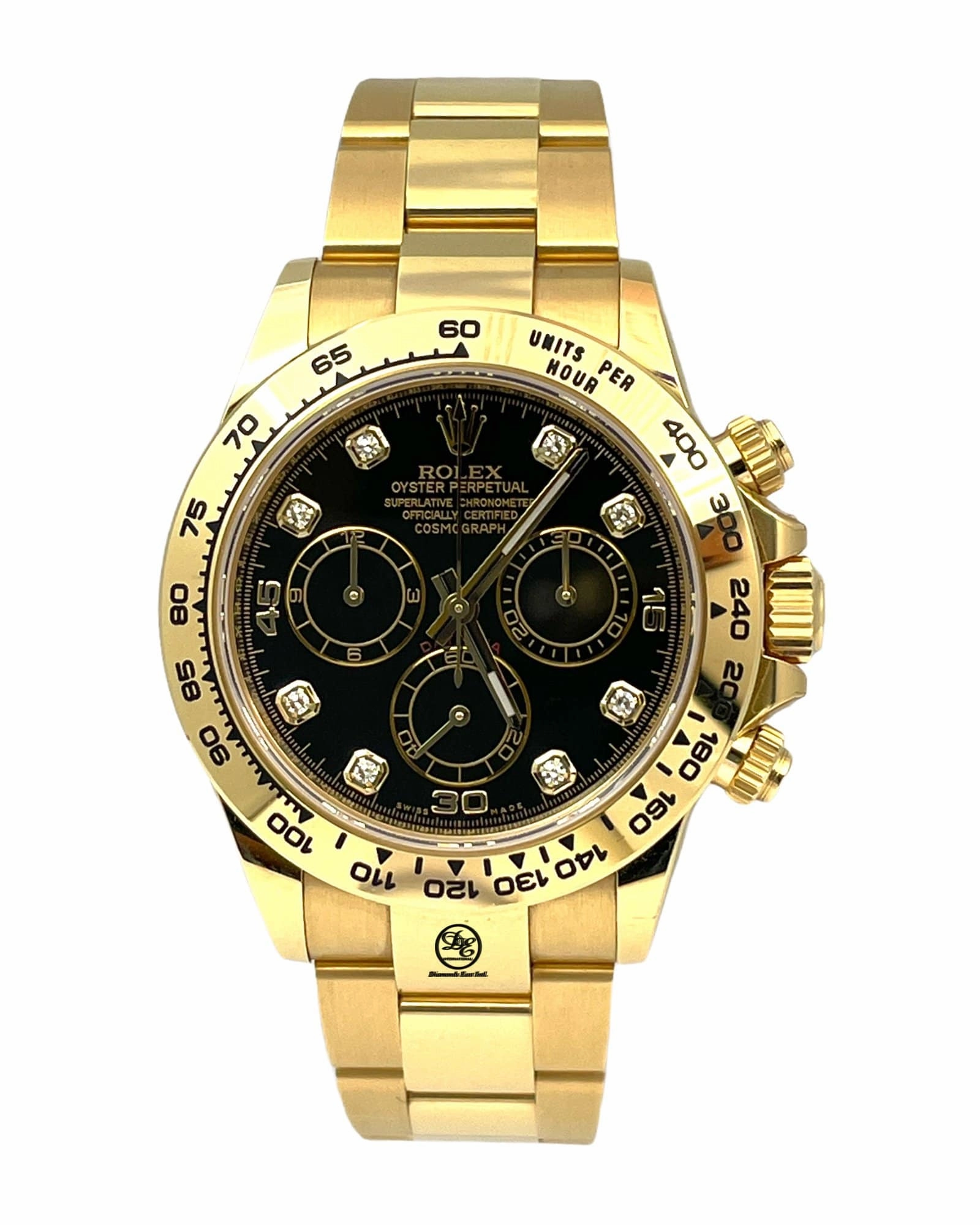 Pre-Owned Rolex Daytona 116508 Black Diamond Dial