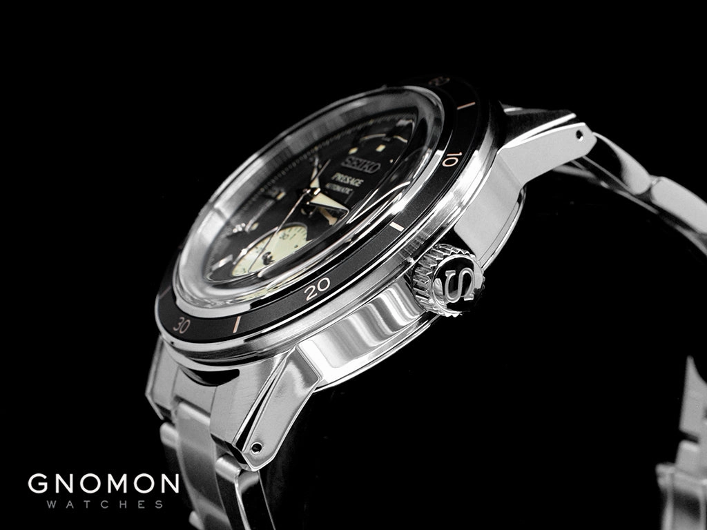 Presage Style60s Power Reserve Black Ref. SARY211