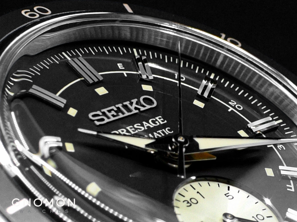 Presage Style60s Power Reserve Black Ref. SARY211