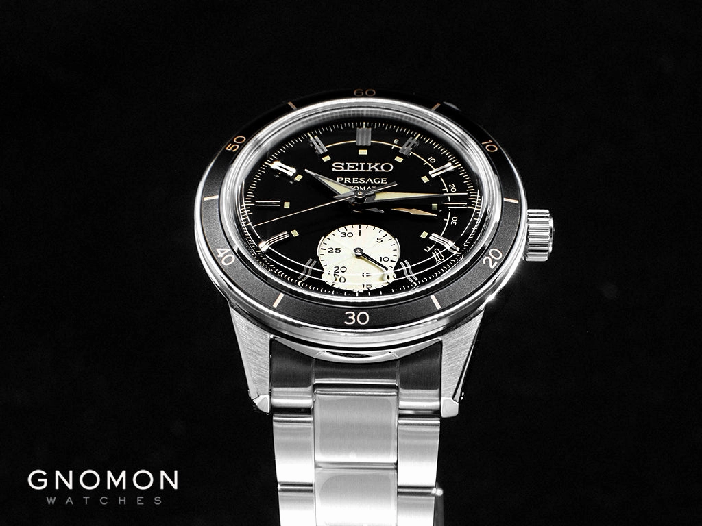 Presage Style60s Power Reserve Black Ref. SARY211