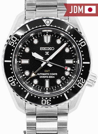 Prospex 200M Automatic Diver Scuba GMT Black Ref. SBEJ011