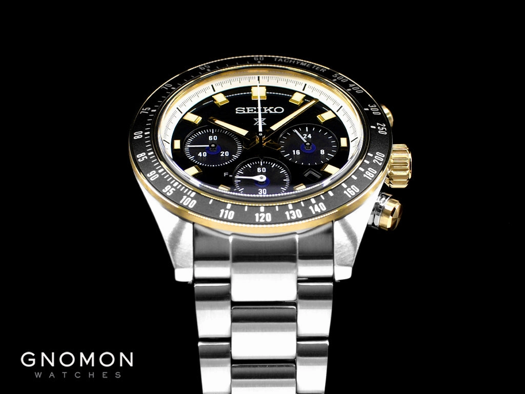 Prospex Speedtimer Chronograph Black Gold Ref. SBDL113