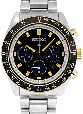 Prospex Speedtimer Chronograph Black Gold Ref. SBDL113