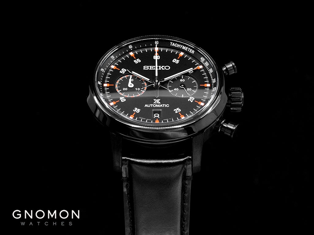Prospex Speedtimer Chronograph Mechanical Full-Black - Ltd Ed 600pcs Ref. SBEC019