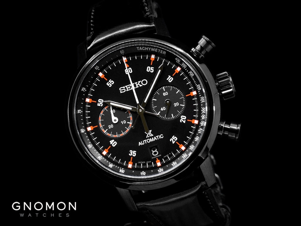 Prospex Speedtimer Chronograph Mechanical Full-Black - Ltd Ed 600pcs Ref. SBEC019