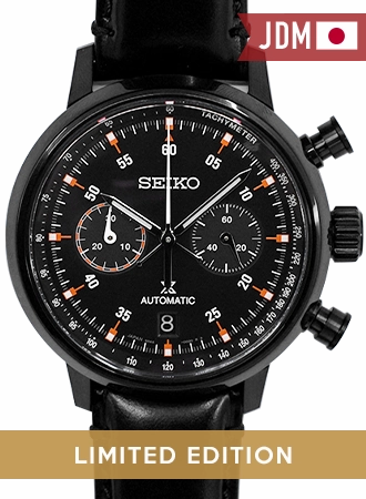 Prospex Speedtimer Chronograph Mechanical Full-Black - Ltd Ed 600pcs Ref. SBEC019