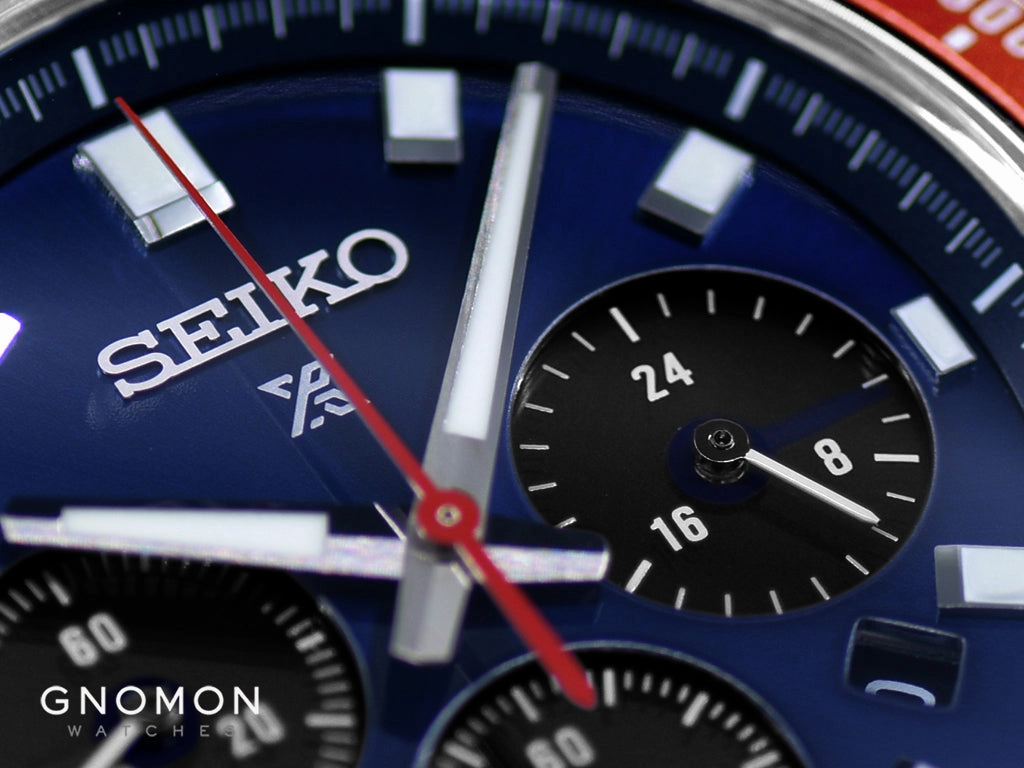 Prospex Speedtimer Chronograph Sunburst Blue Ref. SBDL097