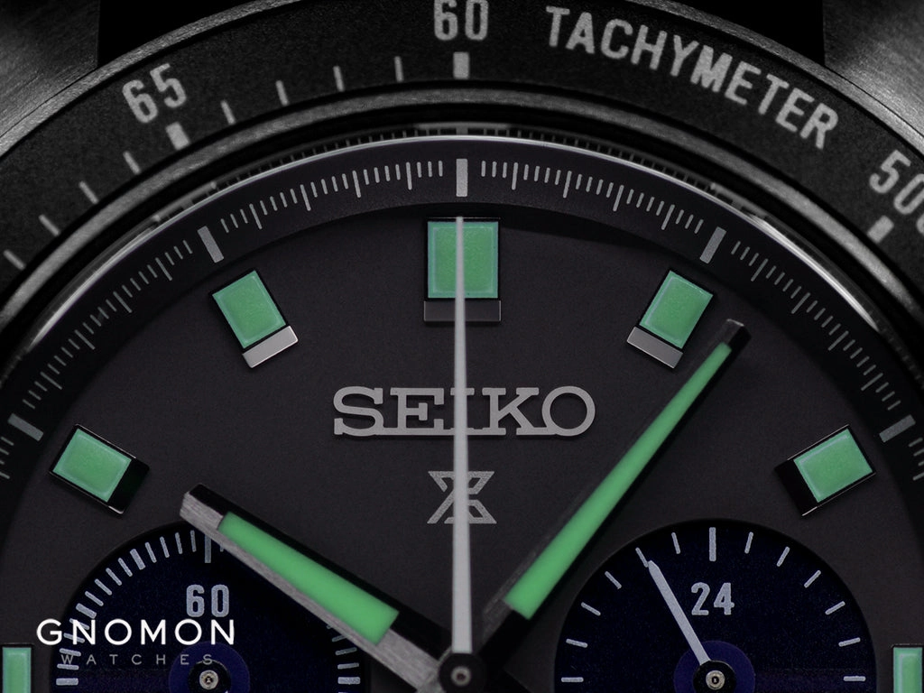 Prospex Speedtimer Solar Chronograph The Black Series Ref. SBDL105
